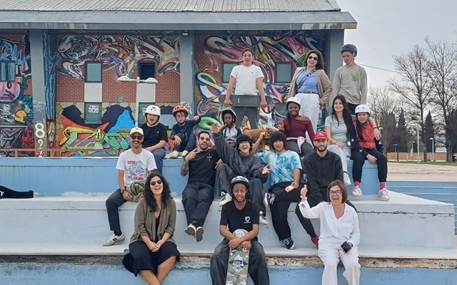 Aula de Skate integrada na Semana da Interculturalidade 