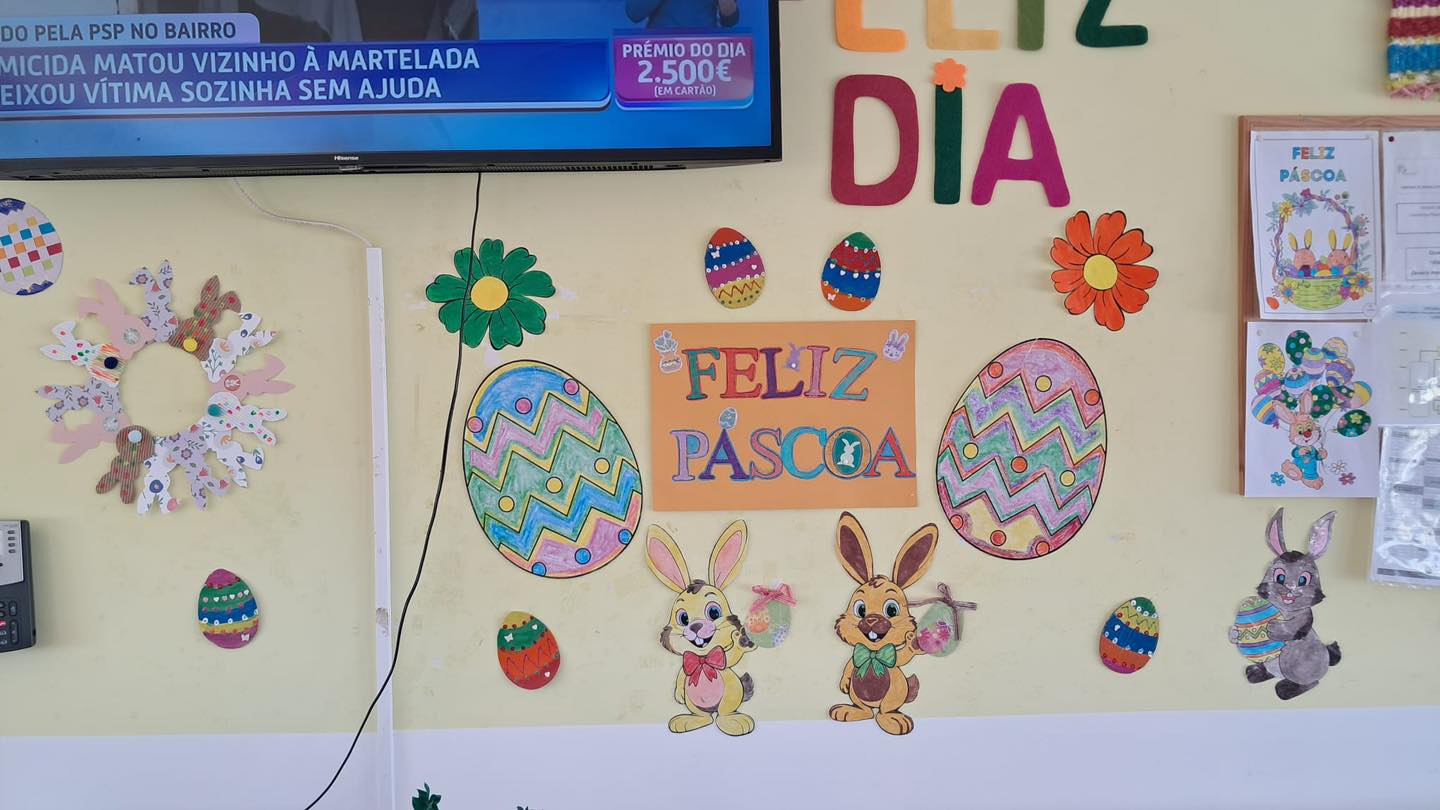 A páscoa na nossa unidade!