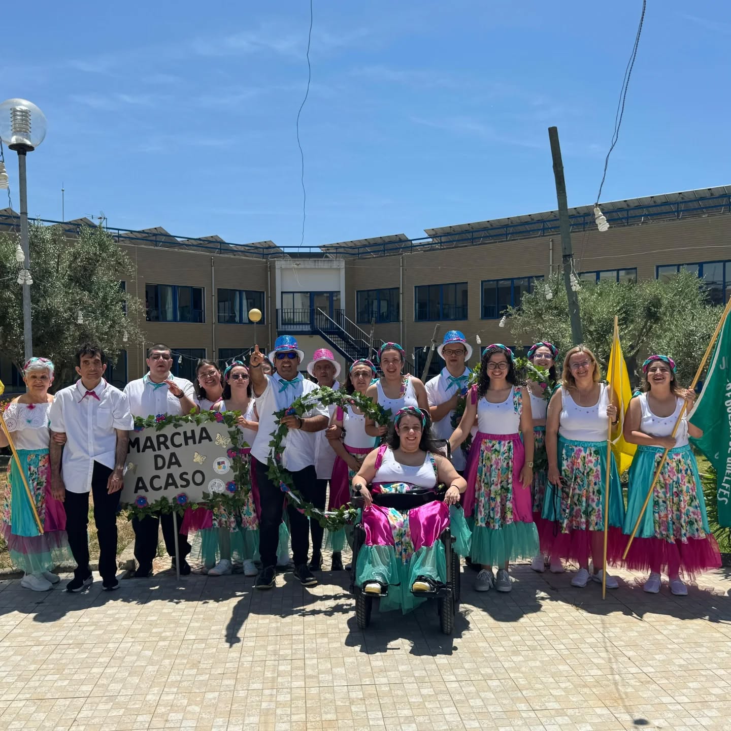 Marcha Inaugurada com Alegria!
