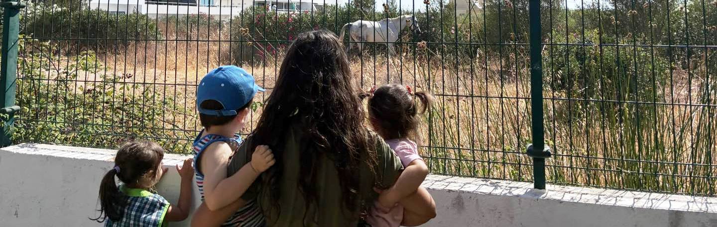 Creche e natureza no CEDI