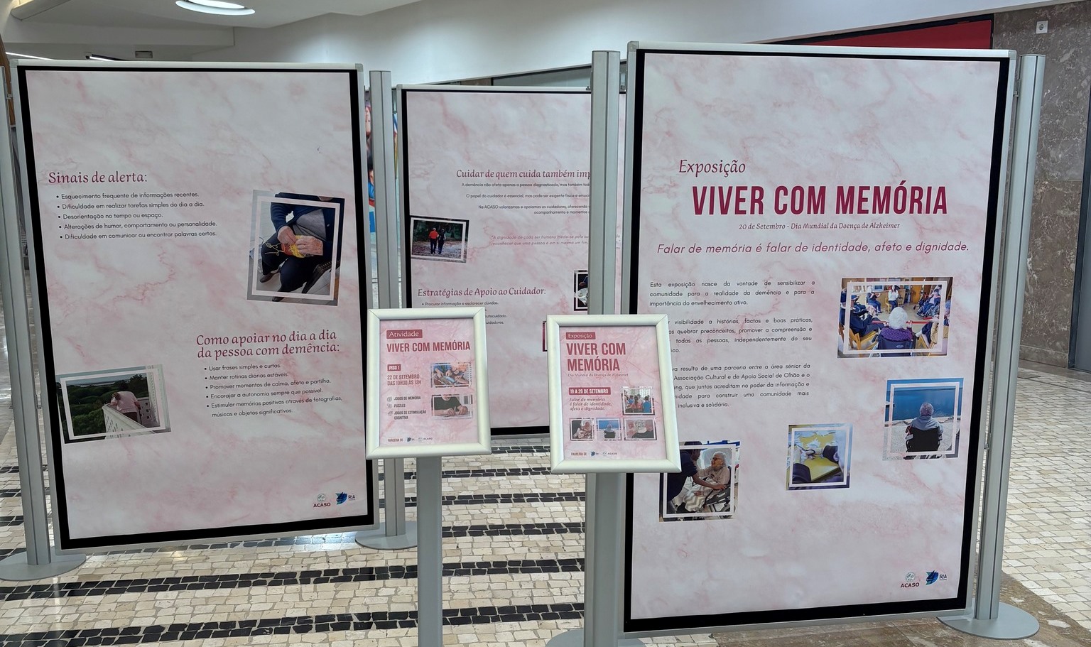 Exposição "Viver com Memória”  