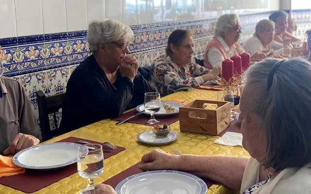 Almoço de Convívio na Baixa de Olhão