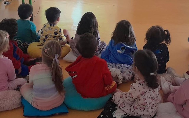 Dia do Pijama no CEDI Porta Mágica 