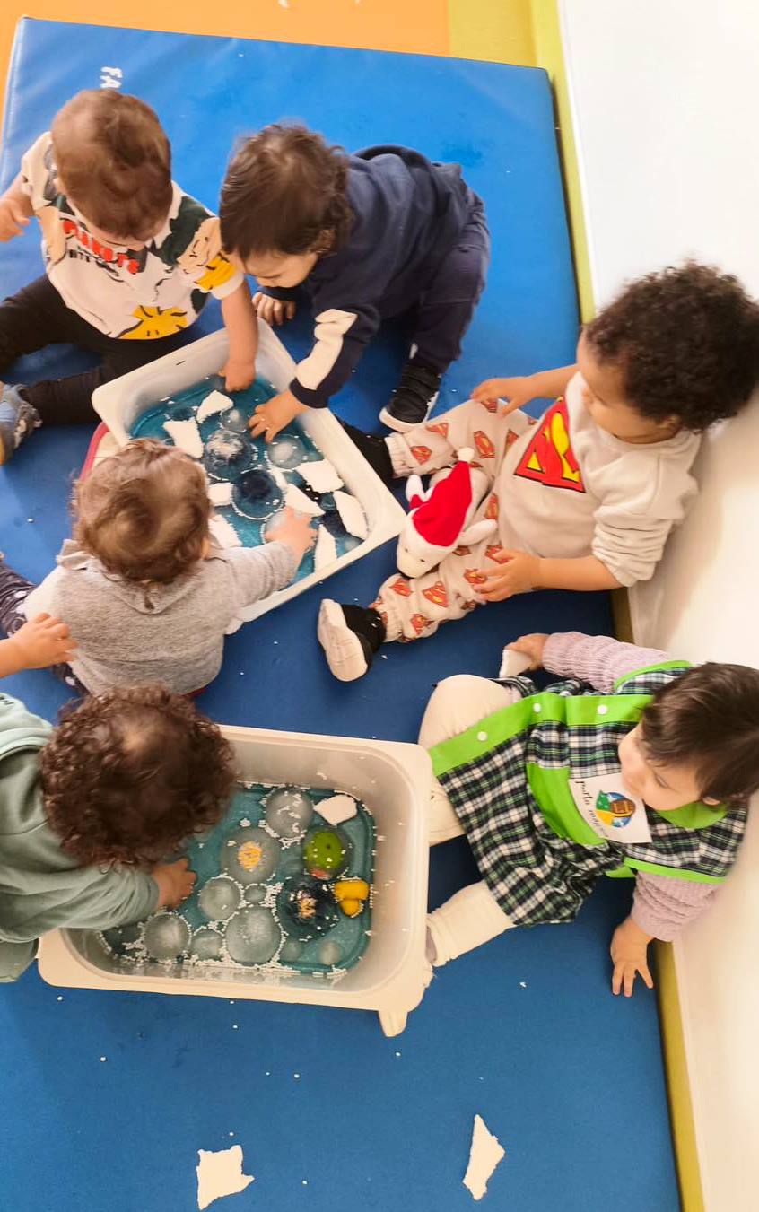 Atividade de Inverno na Creche Porta Mágica  