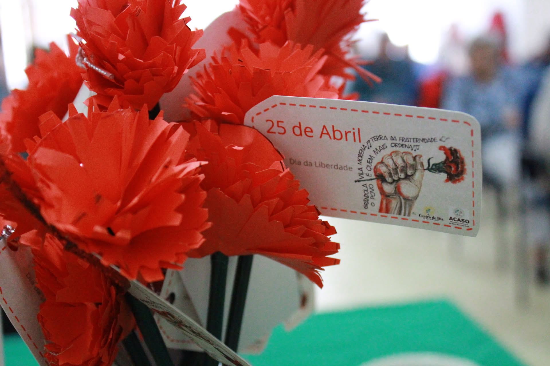 Celebrámos o 25 de Abril de uma forma muito especial  