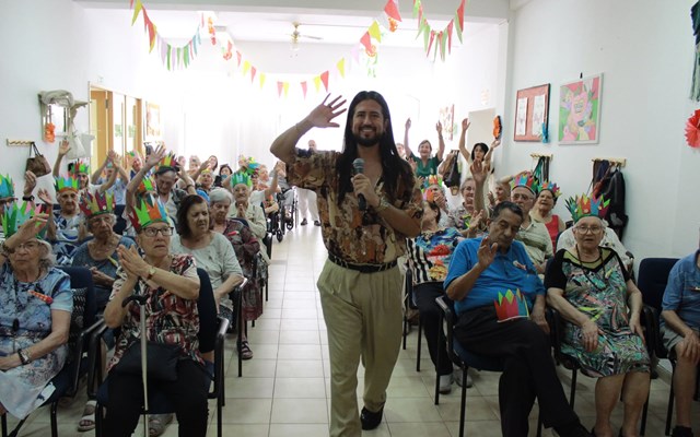 Uma tarde inesquecível no nosso Centro de Dia! 