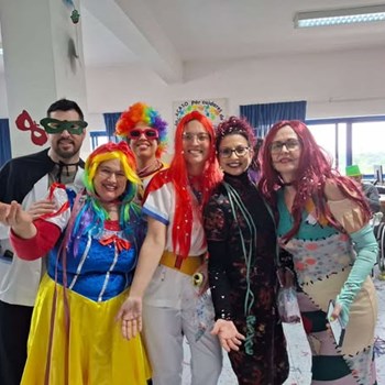 Espírito de Carnaval na Unidade de Cuidados Continuados