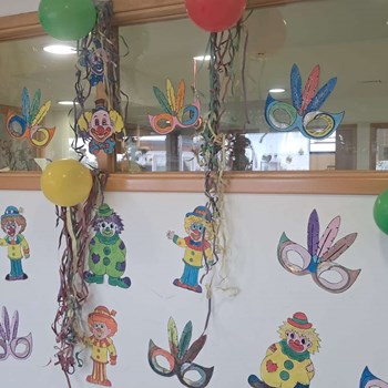 Espírito de Carnaval na Unidade de Cuidados Continuados