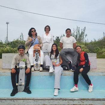 Aula de Skate integrada na Semana da Interculturalidade 