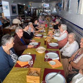 Almoço de Convívio na Baixa de Olhão