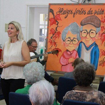 Uma tarde inesquecível no nosso Centro de Dia!  