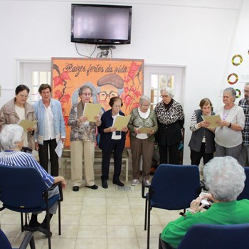 Uma tarde inesquecível no nosso Centro de Dia!  