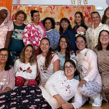 Dia do Pijama no CEDI Porta Mágica 