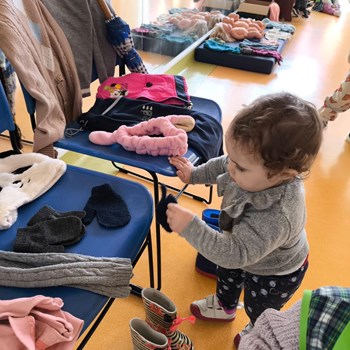 Atividade de Inverno na Creche Porta Mágica  